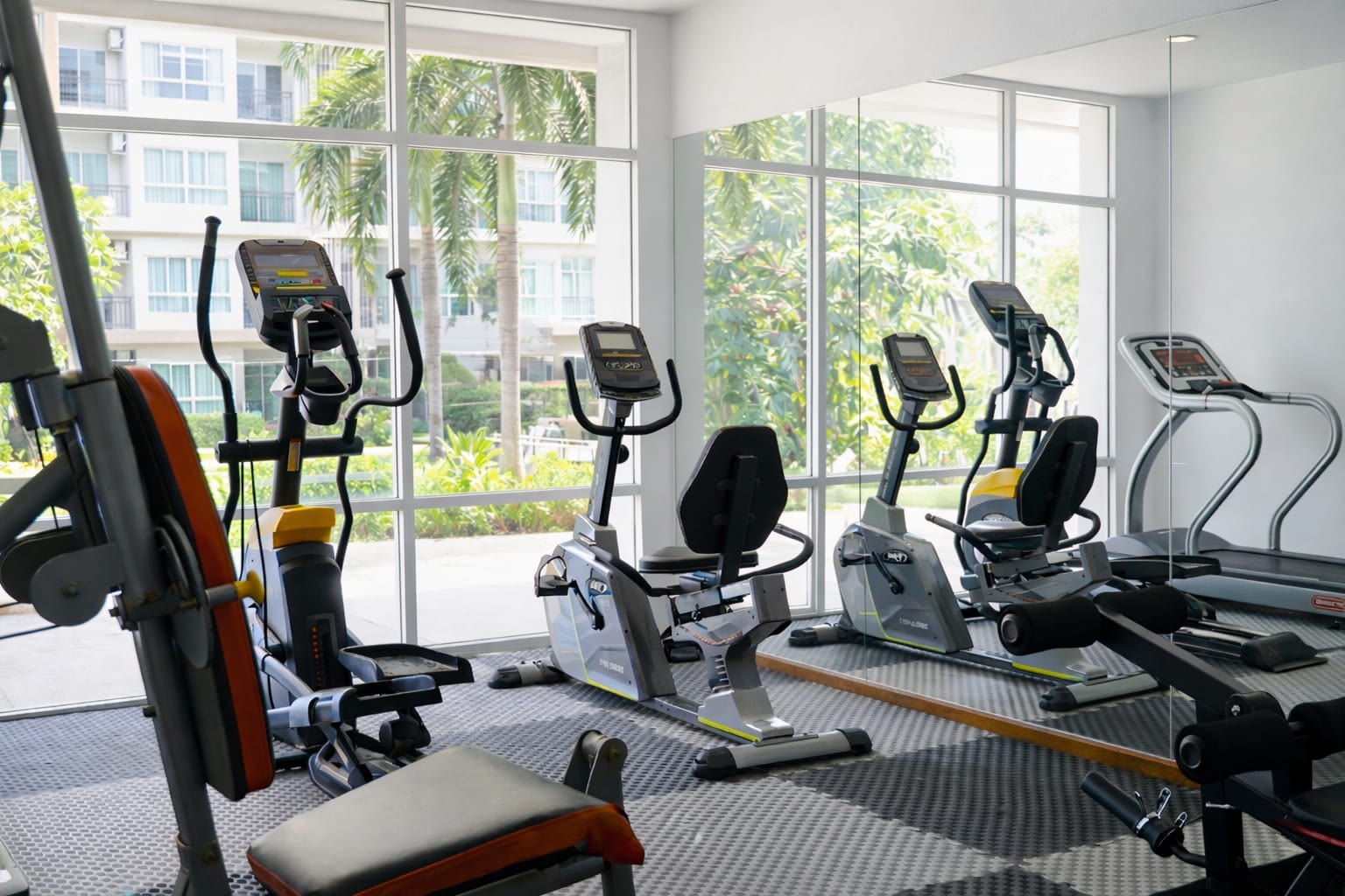 Fitness centre at The Holiday Resort Pattaya